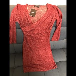 Forever 21 Dresses - Forever 21 • Marled Surplice Dress • Forever 21 Dresses - Forever 21 • Marled Surplice Dress •